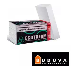 Пінопласт Ecotherm FASAD, EPS50 Пінопласт Ecotherm FASAD, EPS50