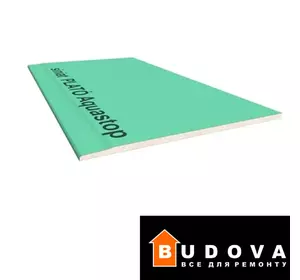 Гіпсокартон вологостійкий PLATO Aquastop 1200х2500х12.5 мм Гіпсокартон вологостійкий PLATO Aquastop 1200х2500х12.5 мм