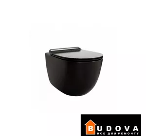 Унітаз підвісний Vignoni VI18 (VI18-F85) Black matte, SIMAS Унітаз підвісний Vignoni VI18 (VI18-F85) Black matte, SIMAS