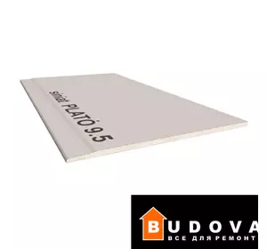 Гіпсокартон стандартний для подвійного облицювання PLATO Format 9.5 Гіпсокартон стандартний для подвійного облицювання PLATO Format 9.5