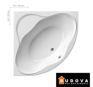 Ванна кутова NEW DAY 140x140, RAVAK Ванна кутова NEW DAY 140x140, RAVAK