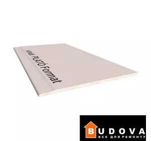 Гіпсокартон стандартний PLATO Format 1200х3000х12.5 мм Гіпсокартон стандартний PLATO Format 1200х3000х12.5 мм