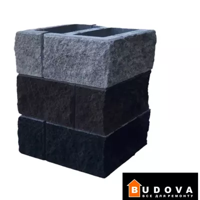 Євроблок стовпчиковий рваний
