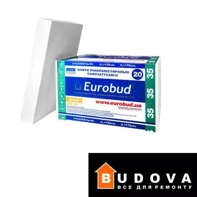 Пінопласт Eurobud 35 EPS-120 Gold