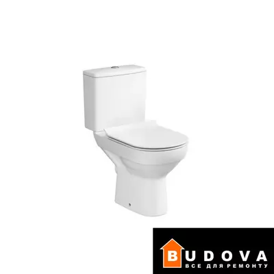 Компакт 604 City New Clean On 011 з кришкою дюропласт Slim soft-close (CCKZ1013901894), Cersanit